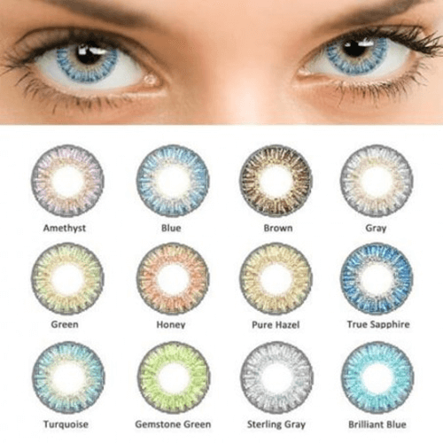 Woman Eye Lenses